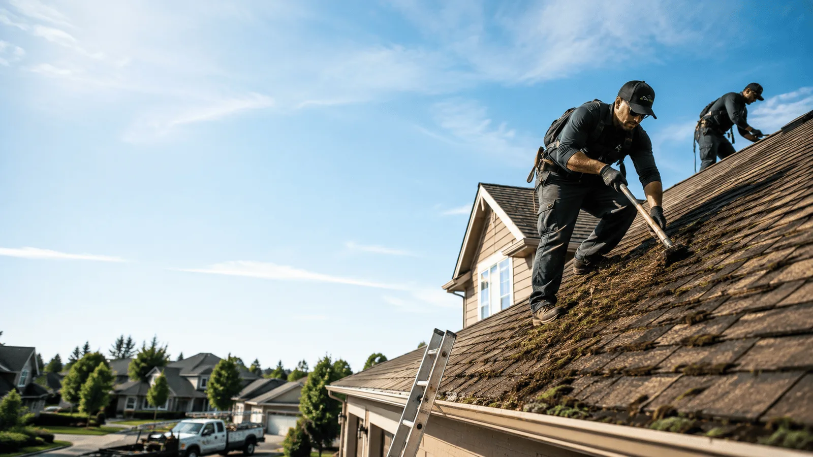 Roof Moss Removal in Sturgeon, PA near me